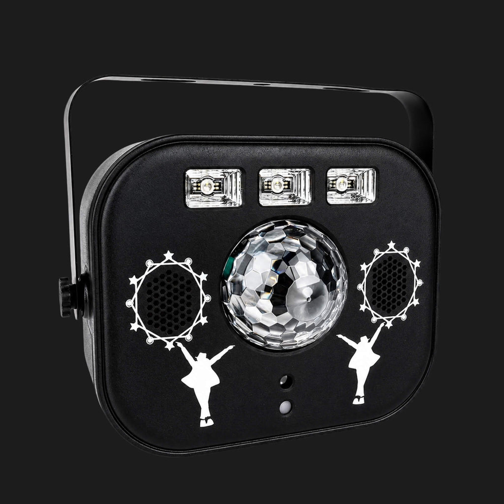 X22 DMX 5-in-1 DJ Stage Light 60W with Speaker for Parties by StarshineLasers
