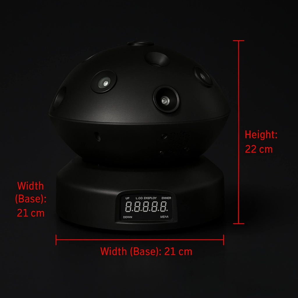X5 DMX512 Rotating Starry Sky Laser Projector 80W for DJ Party by StarshineLasers